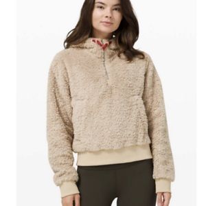 LULULEMON Oh So Sherpa Half Zip